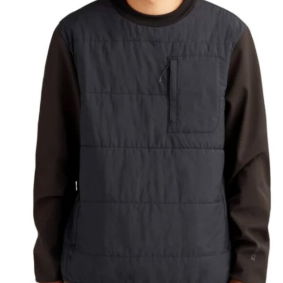 Dakine Black Cruiser Insulated Crew Pullover Shirt Jacket Unisex Size M - Picture 1 of 9